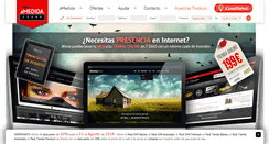 Desktop Screenshot of paginaswebamedida.org